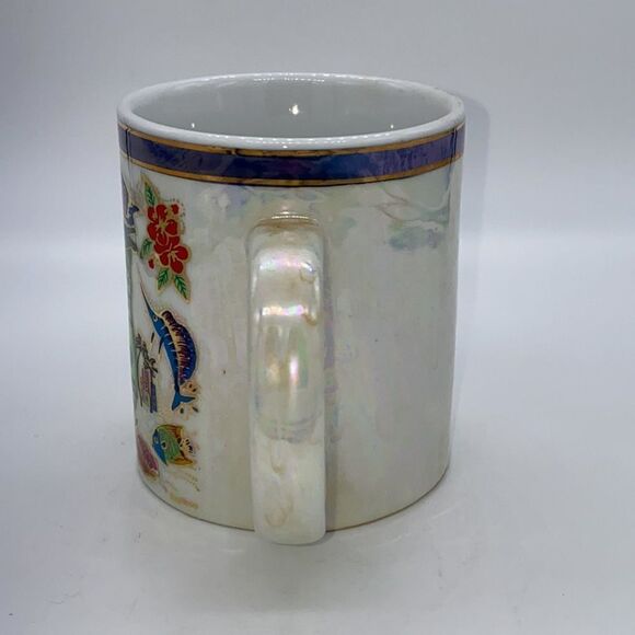 Vintage souvenir Florida Lustreware Mug - Picture 2 of 7
